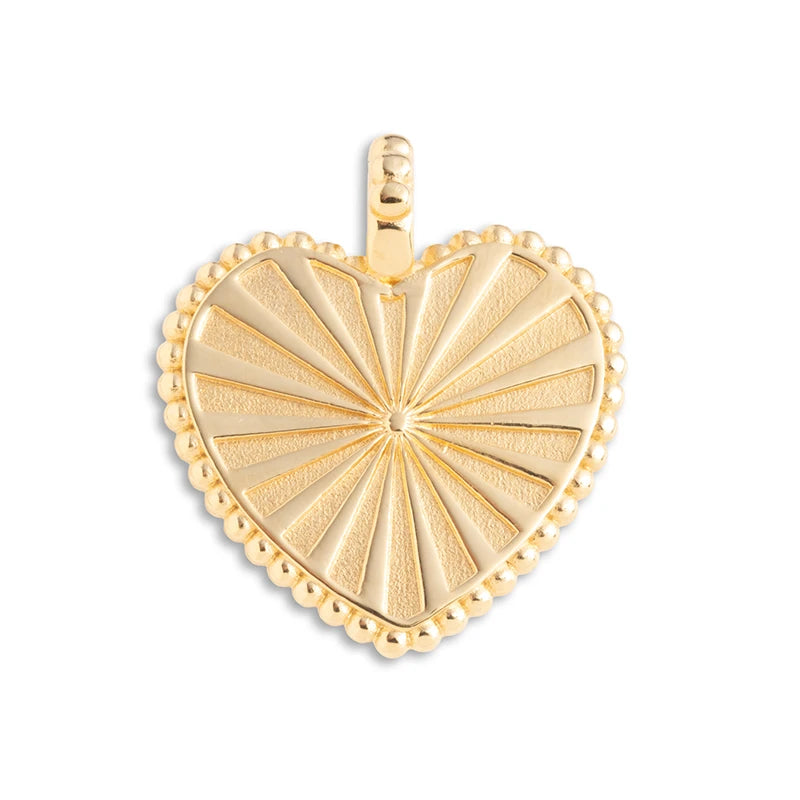 BE KIND Full Size Heart Medallion
