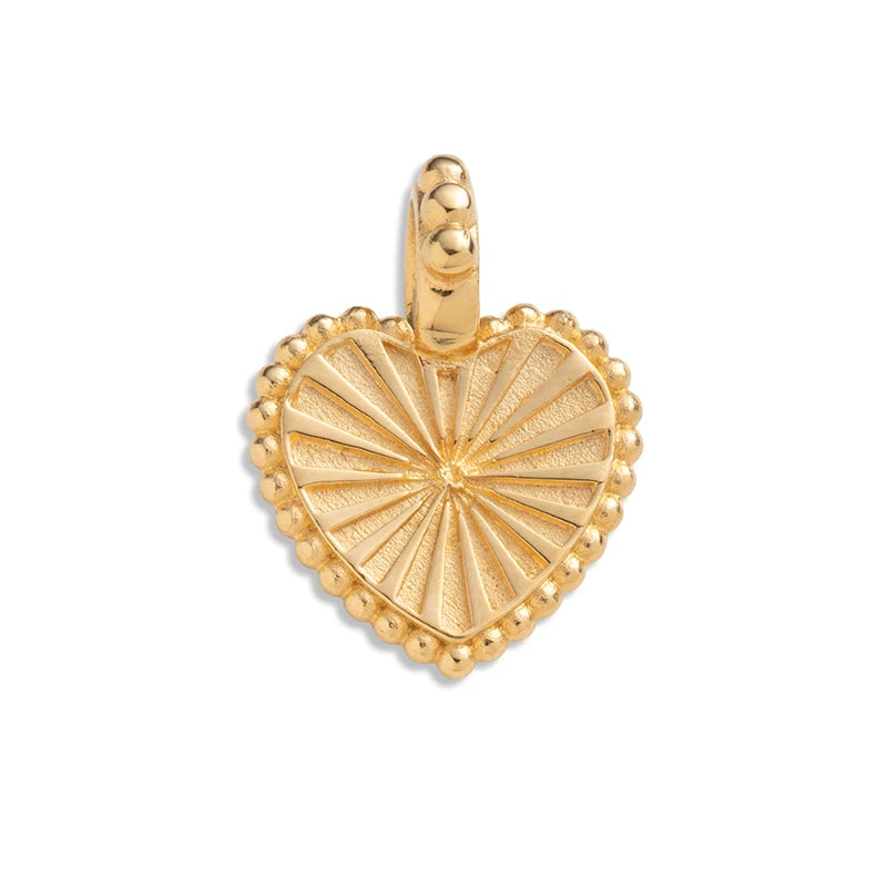 BE KIND Heart Medallion