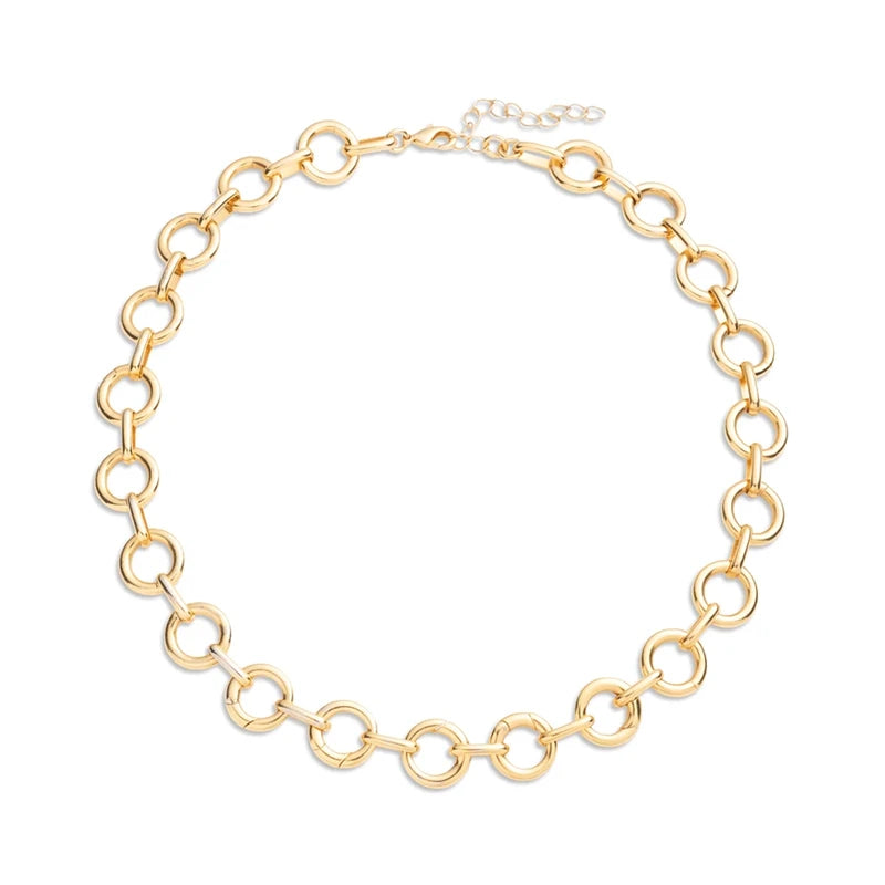 Cable Chain with 5 Charm Links