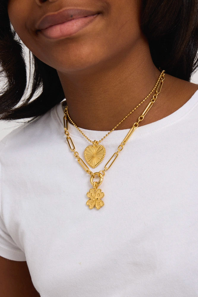 Mixed Link Chain with Charm Link